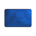 Blue Geometric Mouse Pad