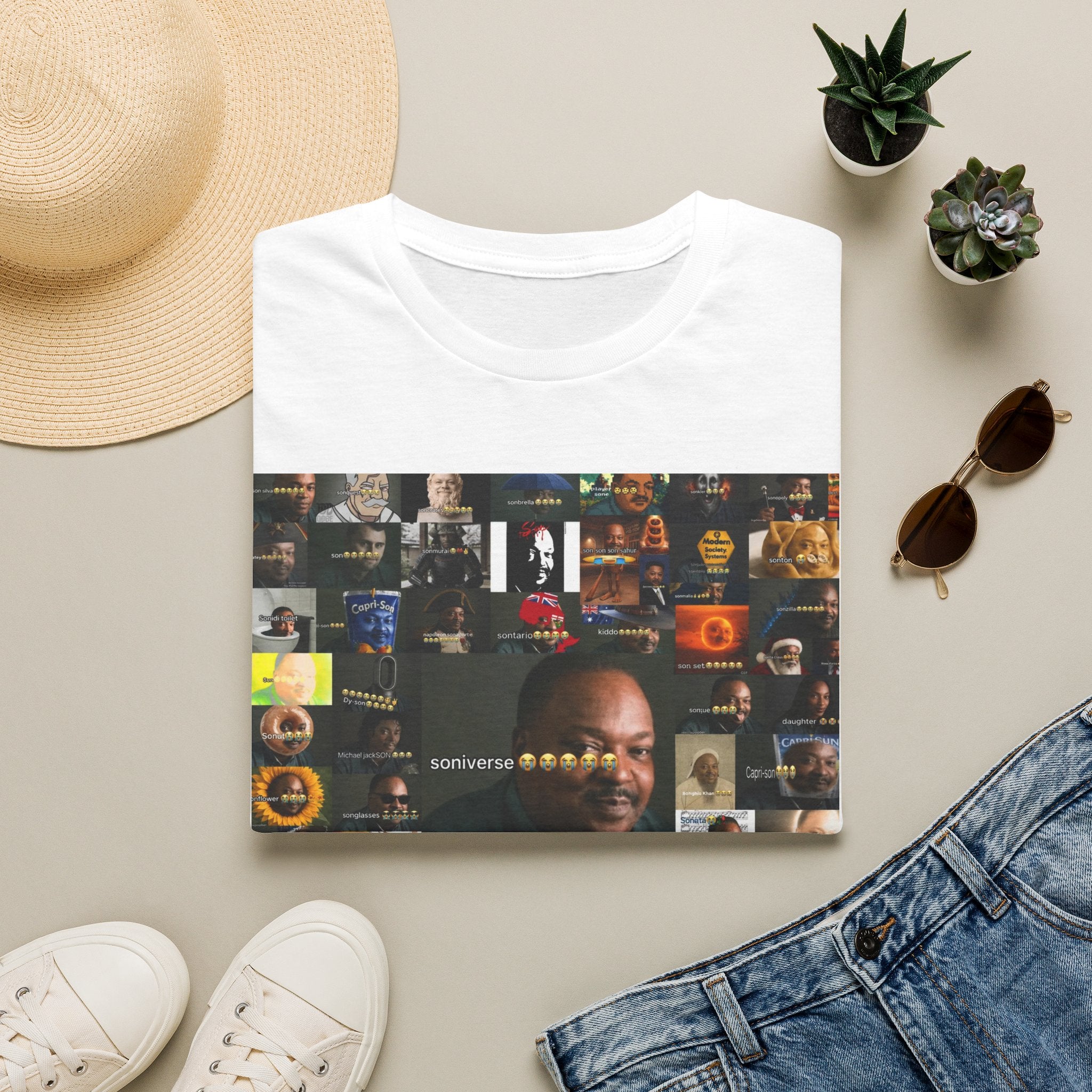 Soniverse Collage T‑Shirt