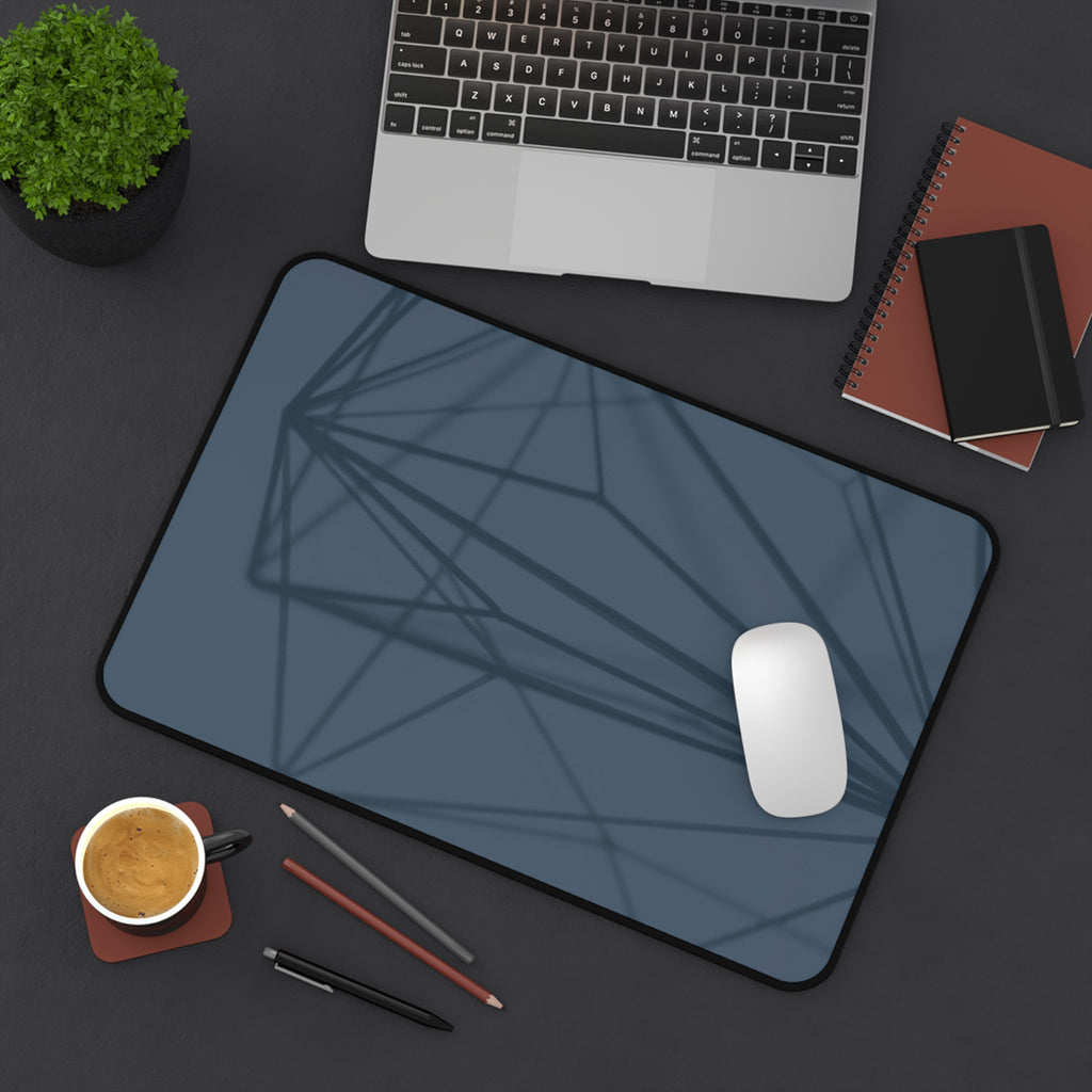 Slate Blue Minimal Mouse Pad